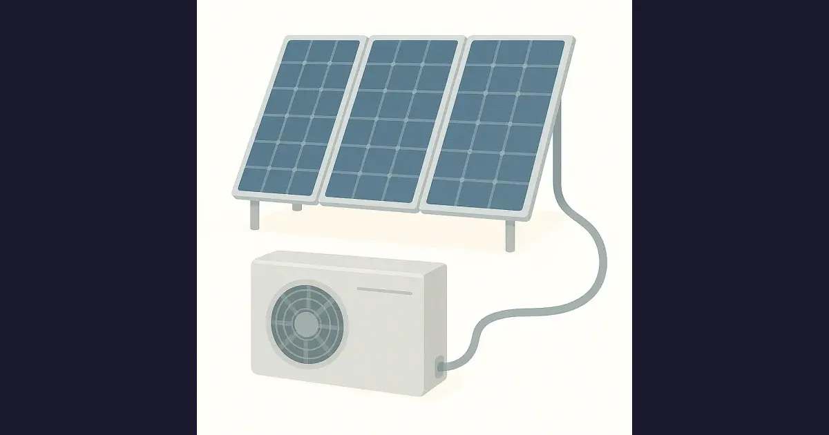 How many solar panels to run an air conditioner?